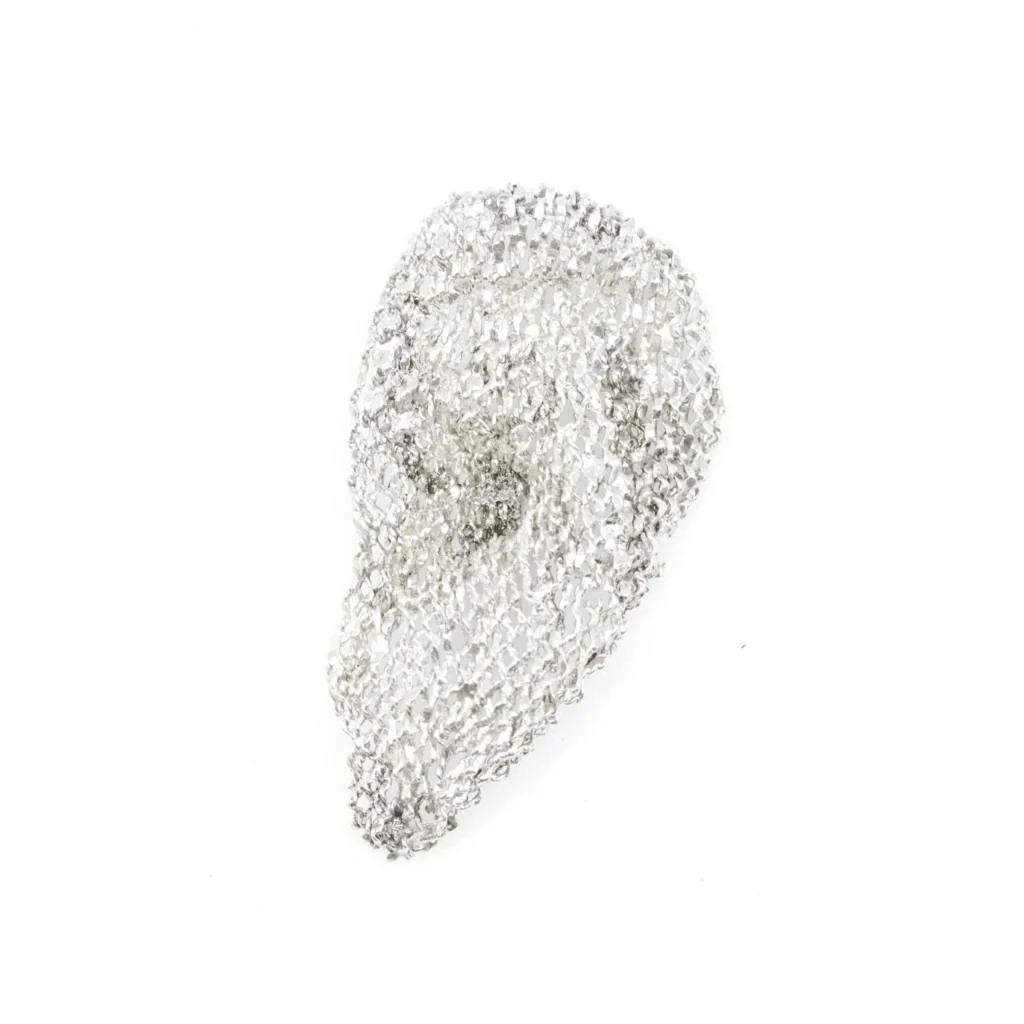 Anatomical filigree ear piece "Errare"