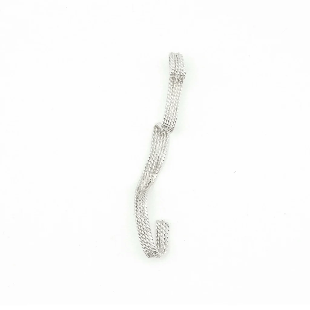 Anatomical filigree ear piece "Trickle"
