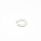 Handmade filigree ear cuff in sterling silver from the side